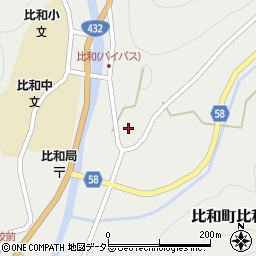広島県庄原市比和町比和668周辺の地図