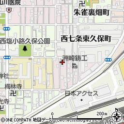 京都府京都市下京区梅小路東町41-4周辺の地図