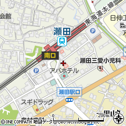 株式会社ティーエムテックス　瀬田営業所周辺の地図