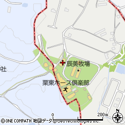 滋賀県栗東市荒張1535周辺の地図