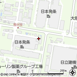 滋賀県甲賀市水口町笹が丘周辺の地図