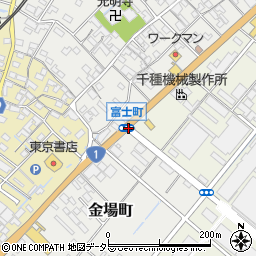 富士町周辺の地図