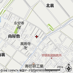 愛知県安城市浜屋町北裏8周辺の地図