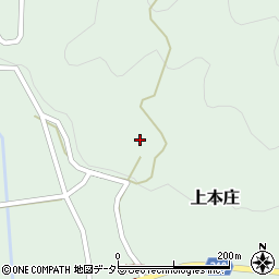兵庫県三田市上本庄420周辺の地図