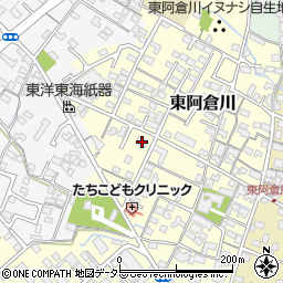 三重県四日市市東阿倉川402周辺の地図