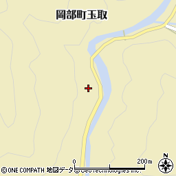 静岡県藤枝市岡部町玉取1578周辺の地図
