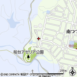 京都府亀岡市南つつじケ丘桜台5丁目10周辺の地図