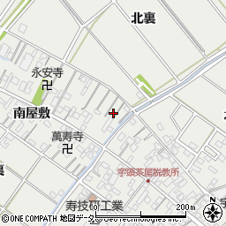 愛知県安城市浜屋町北裏3周辺の地図