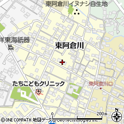 三重県四日市市東阿倉川369-1周辺の地図