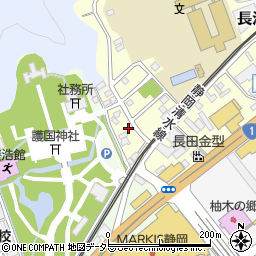 シャインヒルズ静岡周辺の地図