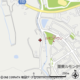 滋賀県栗東市荒張1021周辺の地図