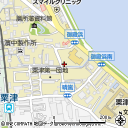 滋賀県大津市御殿浜17-20周辺の地図