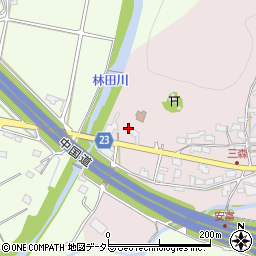 兵庫県姫路市安富町三森6周辺の地図