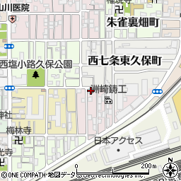 京都府京都市下京区梅小路東町41-1周辺の地図