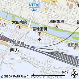 岡山県新見市西方53-2周辺の地図