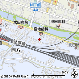 岡山県新見市西方53周辺の地図