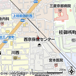 京都市公設民営老人福祉施設西京老人福祉センター周辺の地図