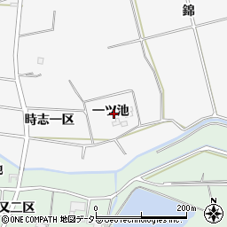愛知県東浦町（知多郡）森岡（一ツ池）周辺の地図