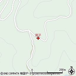 栗子周辺の地図
