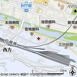 岡山県新見市西方42周辺の地図