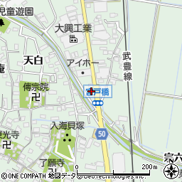 愛知県知多郡東浦町緒川宮戸66周辺の地図