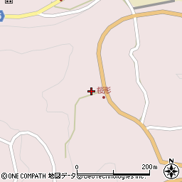 愛知県岡崎市桜形町西ノ入周辺の地図