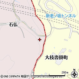 京都府亀岡市篠町王子蛇谷周辺の地図