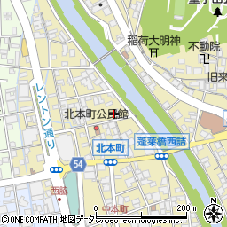 小沢・宝石・時計・メガネ店周辺の地図