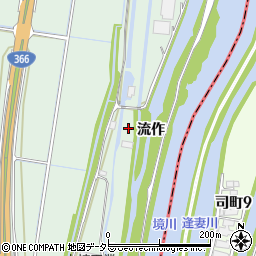 愛知県東浦町（知多郡）緒川（流作）周辺の地図