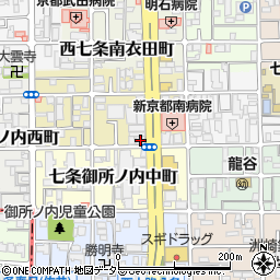 京都御所ノ内郵便局周辺の地図