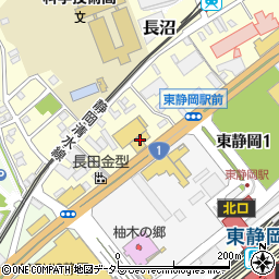 静岡トヨペット株式会社　本社総務部・人づくり部周辺の地図