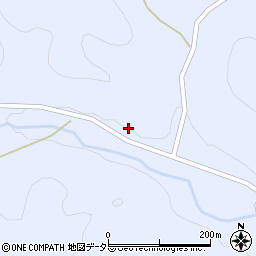 愛知県新城市作手岩波長筋周辺の地図