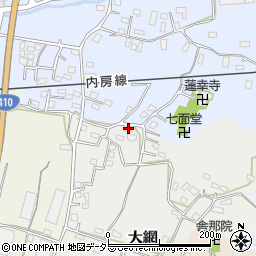 千葉県館山市大網6周辺の地図