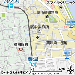 滋賀県大津市御殿浜5周辺の地図