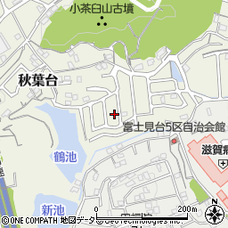 滋賀県大津市秋葉台19周辺の地図