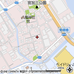 静岡県静岡市清水区宮加三591周辺の地図