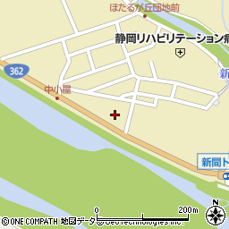 静岡県静岡市葵区新間82周辺の地図