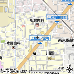 株式会社マグリア　桂店周辺の地図