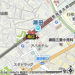 京進　スクール・ワン瀬田教室‐個別指導周辺の地図
