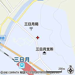 兵庫県佐用郡佐用町三日月1255周辺の地図