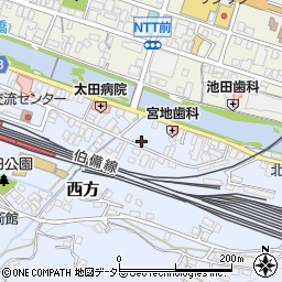 岡山県新見市西方52周辺の地図