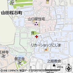 京都府京都市西京区山田南町31周辺の地図