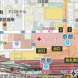 京都府京都市下京区東塩小路町周辺の地図