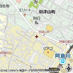 三重県四日市市阿倉川町17周辺の地図