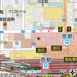 京都府京都市下京区東塩小路町周辺の地図