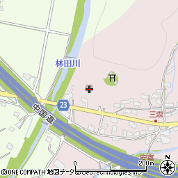 兵庫県姫路市安富町三森13周辺の地図