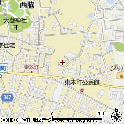 兵庫県西脇市西脇505周辺の地図
