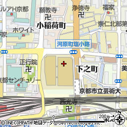 京都市立芸術大学芸術資料館周辺の地図