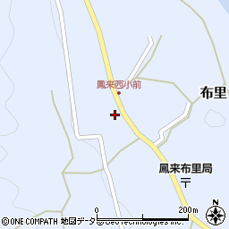 愛知県新城市布里堂下55周辺の地図
