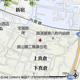 千葉県館山市下真倉542周辺の地図